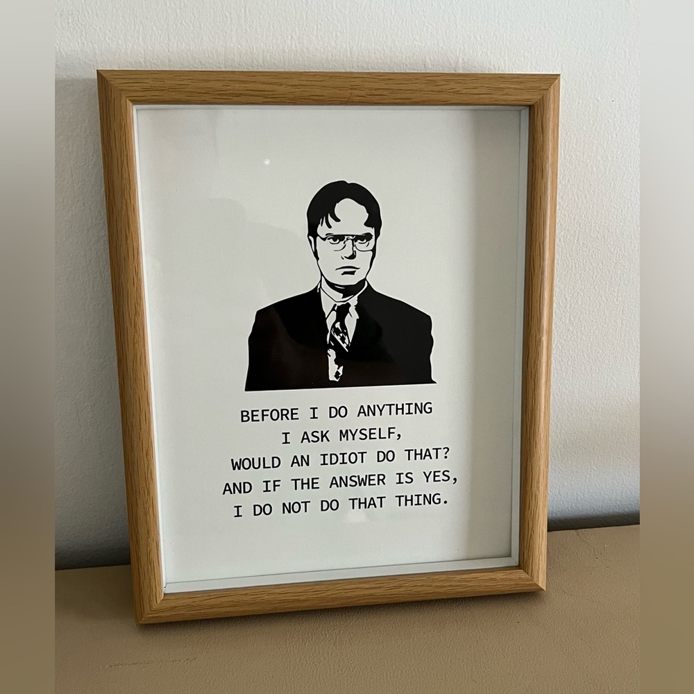 The Office Picture with Frame